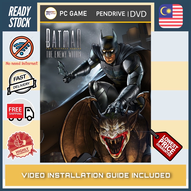 [PC Game] Batman The Enemy Within The Telltale Series Shadows Edition ...