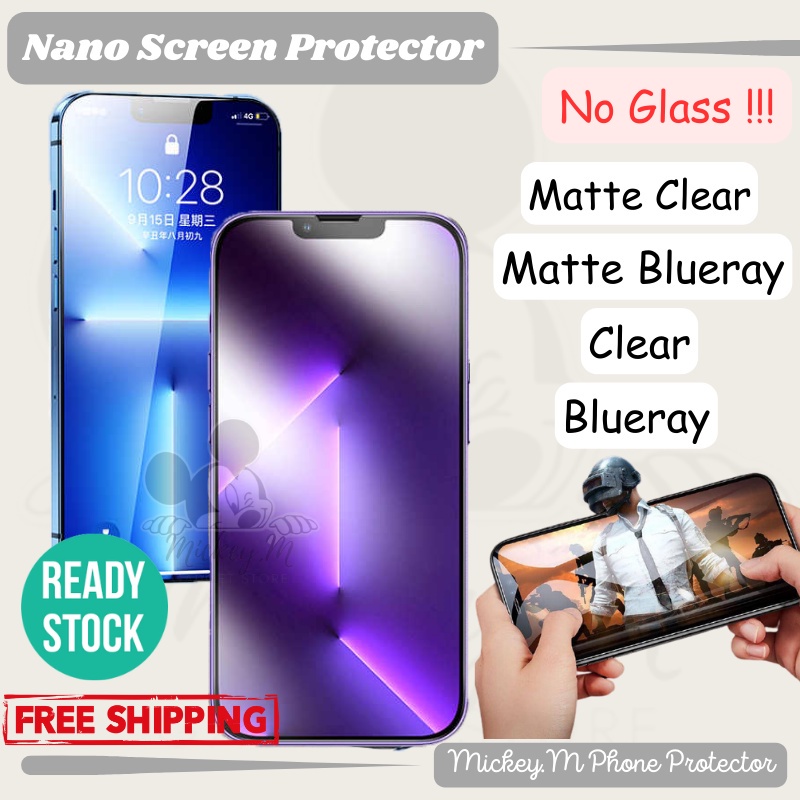 Samsung Galaxy M32 M31 M30 M31s M30s M33 M31 Prime Nano Matte  Clear Matte Blueray Screen Protector