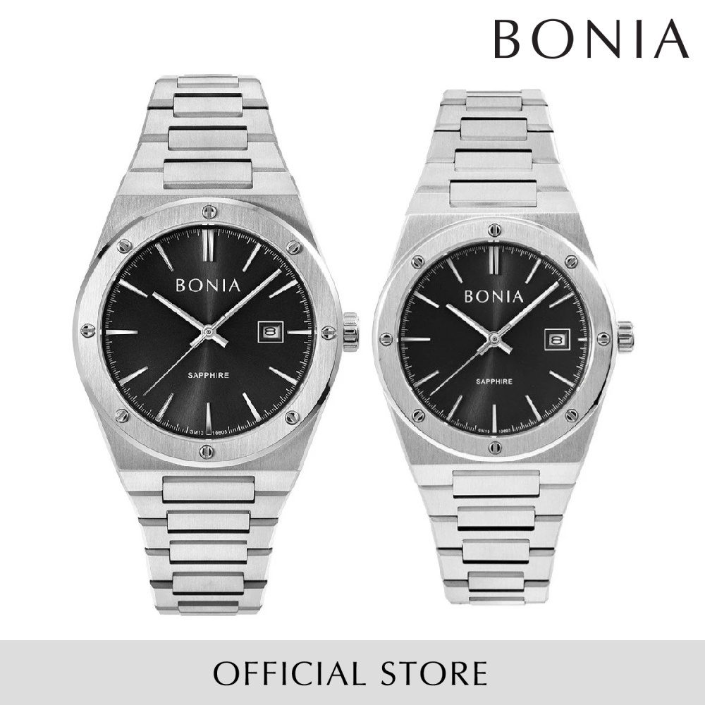 Bonia couple outlet watch