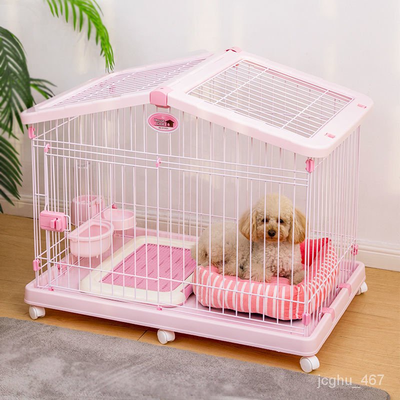 QM🥬IRIS Dog Crate Kennel Small and MediumSized Dogs Teddy Cat Cage Pet