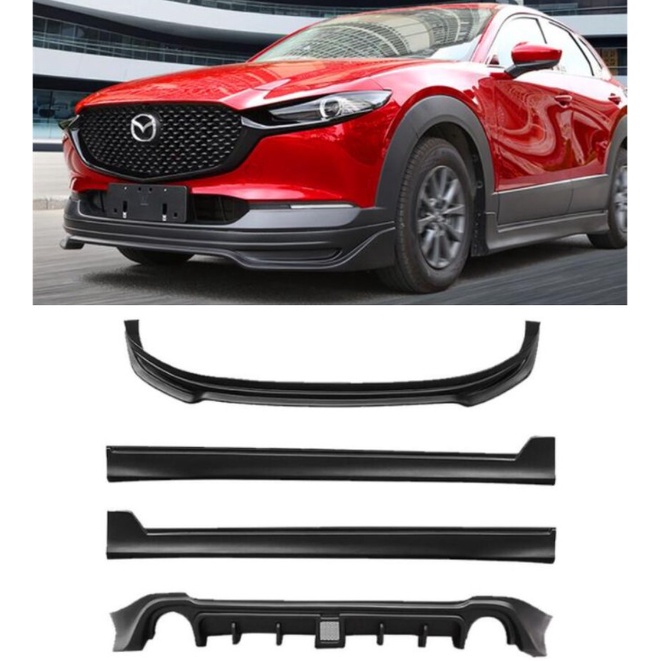 High Quality ABS Matte Body Kit For Mazda CX30 CX-30 2020 2021 2022 ...