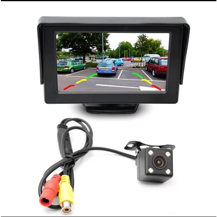 5 Inch Digital Car View Monitor + Car Reverse Camera Colour Cmos ...