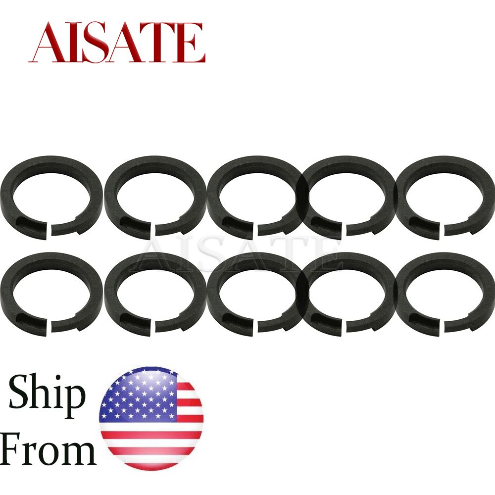 10pcs Air Compressor Kit Cylinder Piston Rings For Benz W211 W220 Audi ...