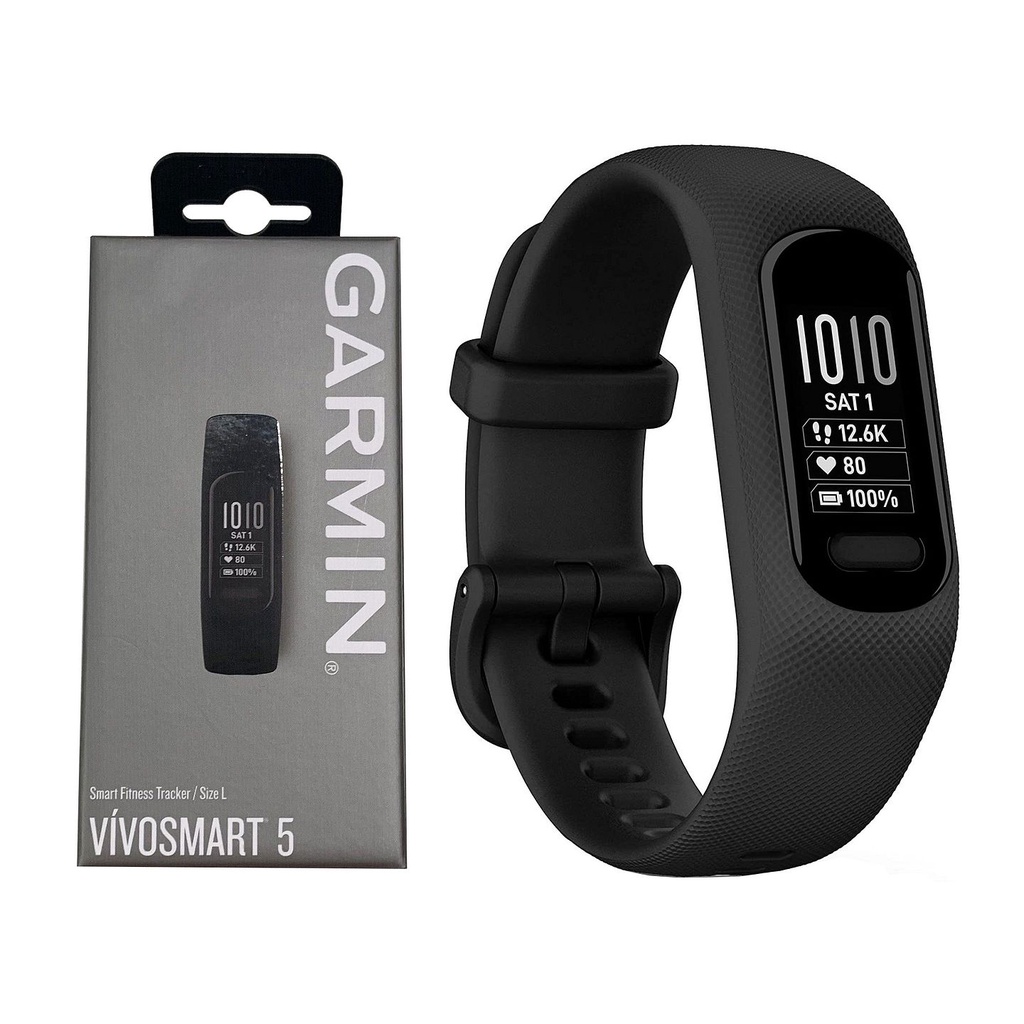 Garmin Vivosmart 5 Fitness Activity Tracker Black Large 010