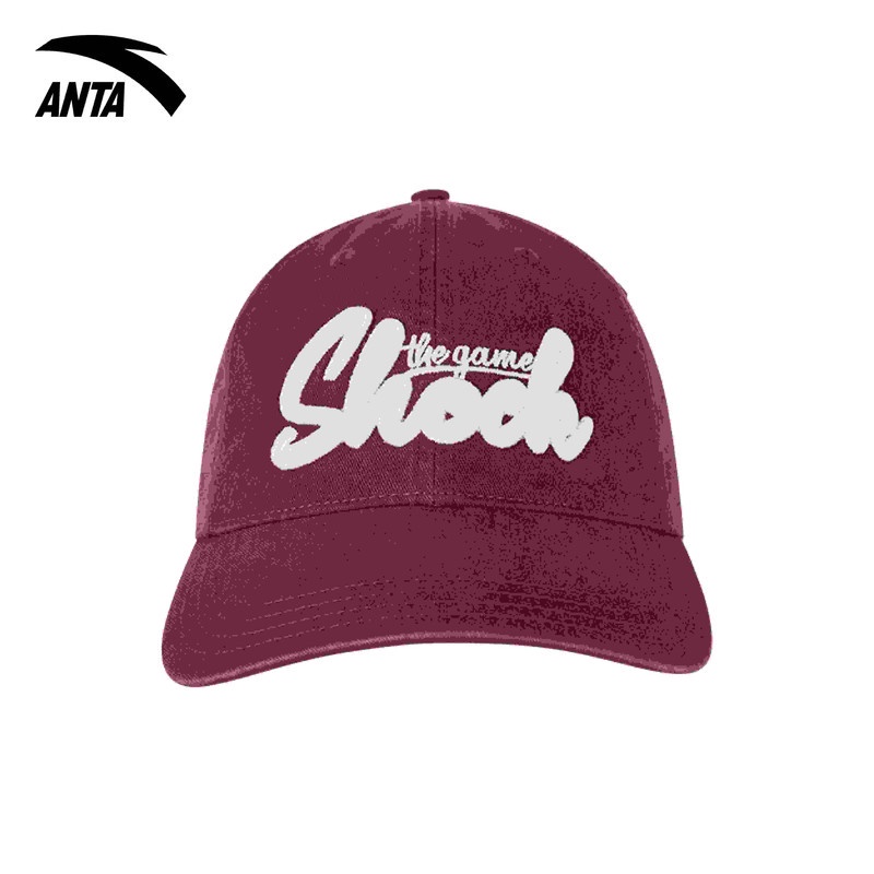 ANTA UNISEX Soft top wash cap Basketball CapsTibetan Red (Topi Uniseks) Shopee Malaysia