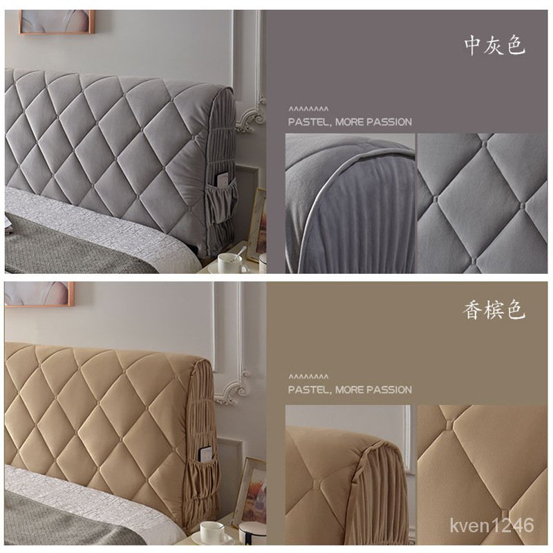 Wooden Bedside Soft Upholstery AllInclusive Bed Cover Cover Thick