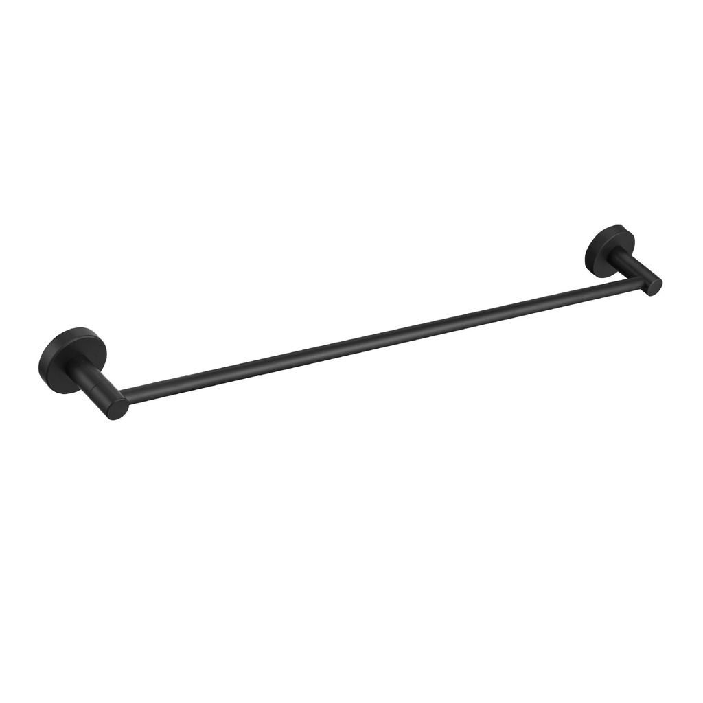 304Stainless Steel Black Towel Rod Set Bathroom Storage Rack Wall