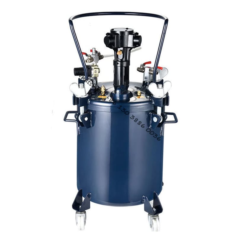 304 Stainless Steel Mixing Spray Paint Pressure Pot Tank with 60L Air