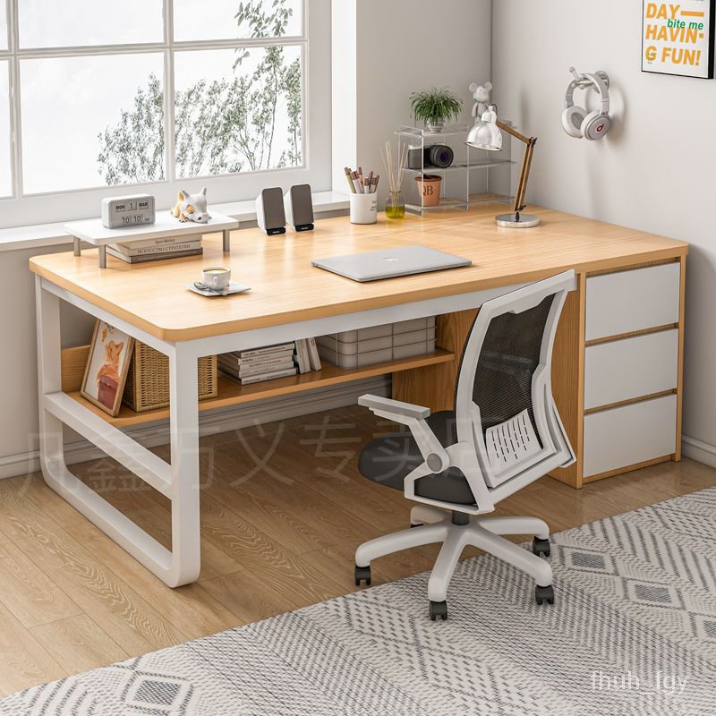 New🈶Computer Table Chairs with Drawers Set Home Desktop Office Table ...