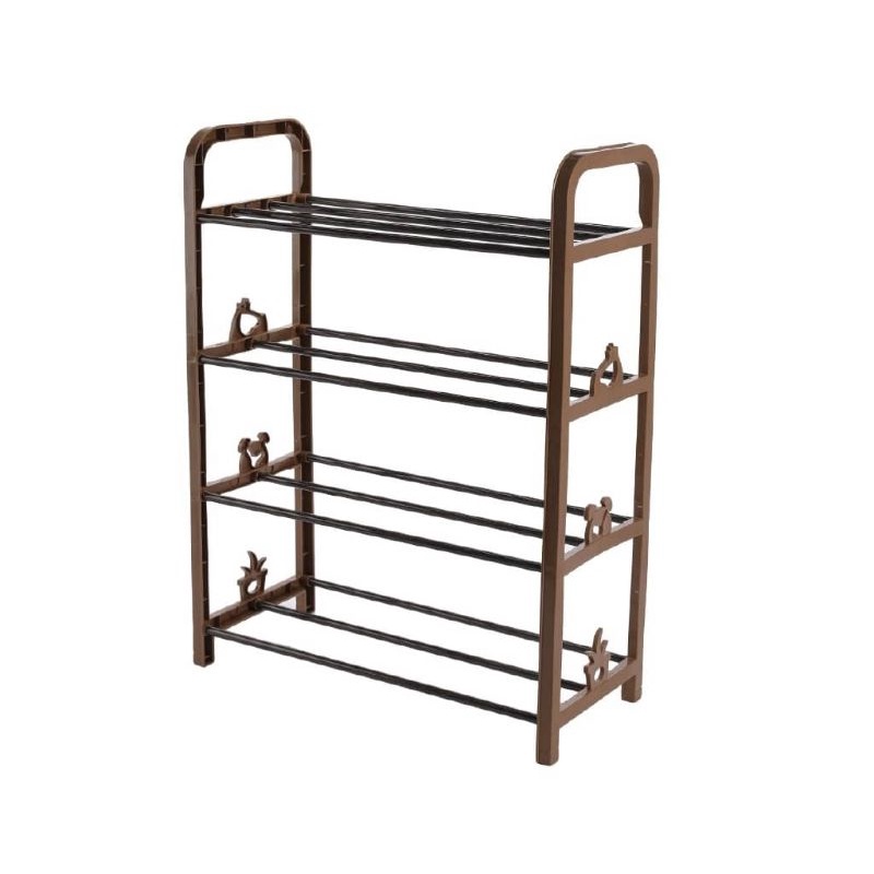 Modern 4 Tier Shoes Rack Rak Kasut 4 Tingkat 4 Tier Shoes Rack Rak Diy Shopee Malaysia