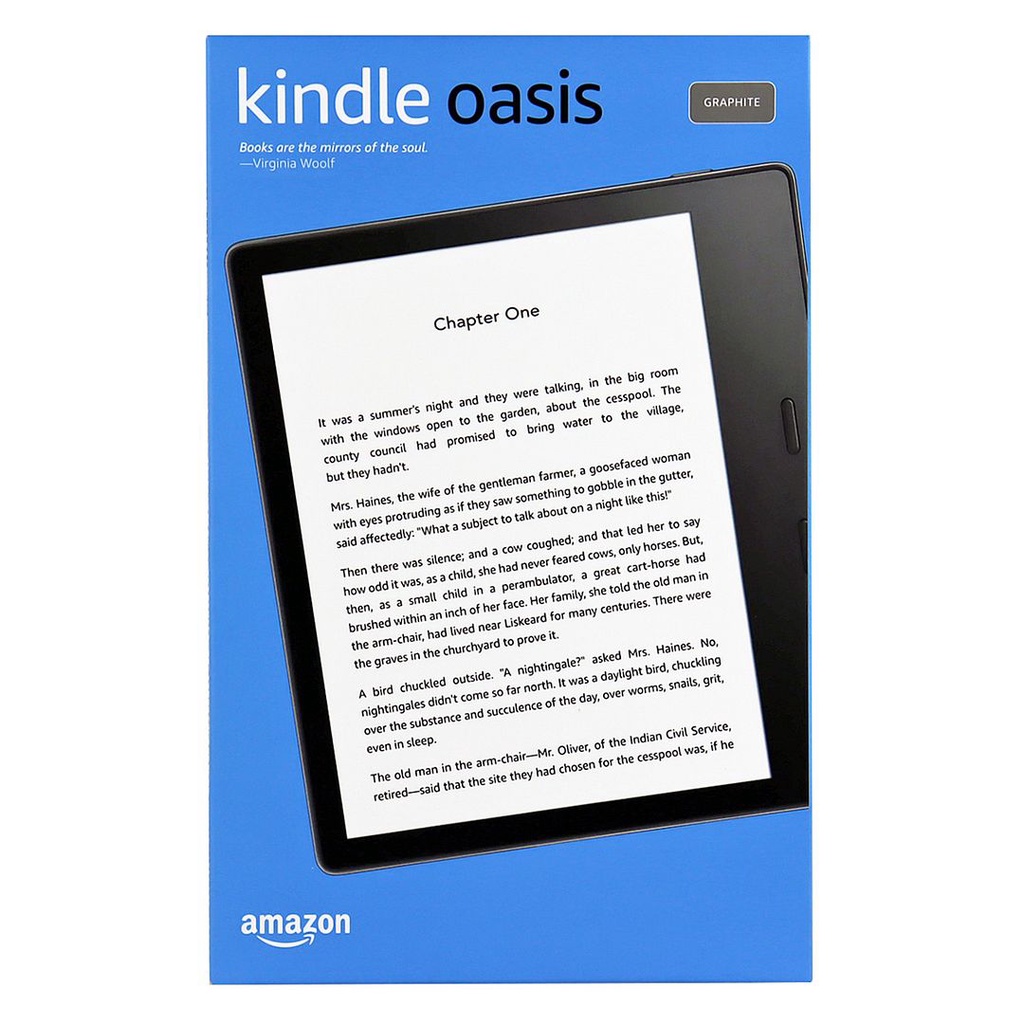 Amazon Kindle Oasis 3 (10th Gen. 2019) 7-inch 32GB E-reader (Graphite ...