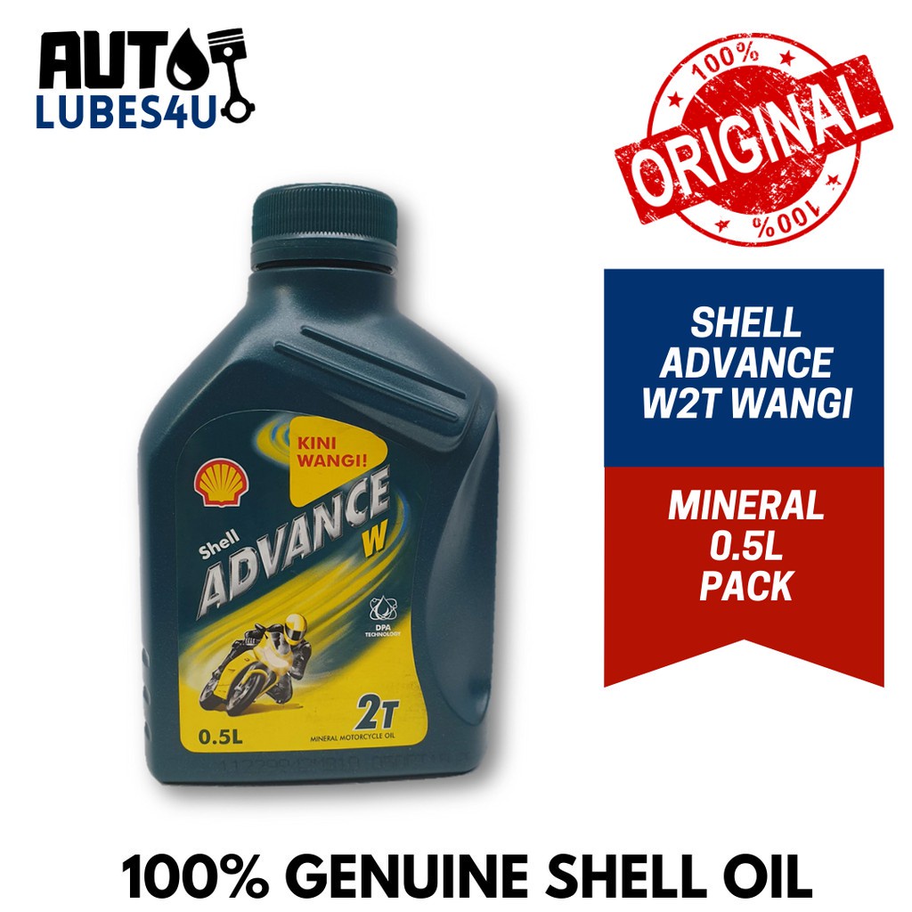 Shell Advance W2T (Wangi) 0.5L Mineral - Untuk Pasaran Malaysia ...