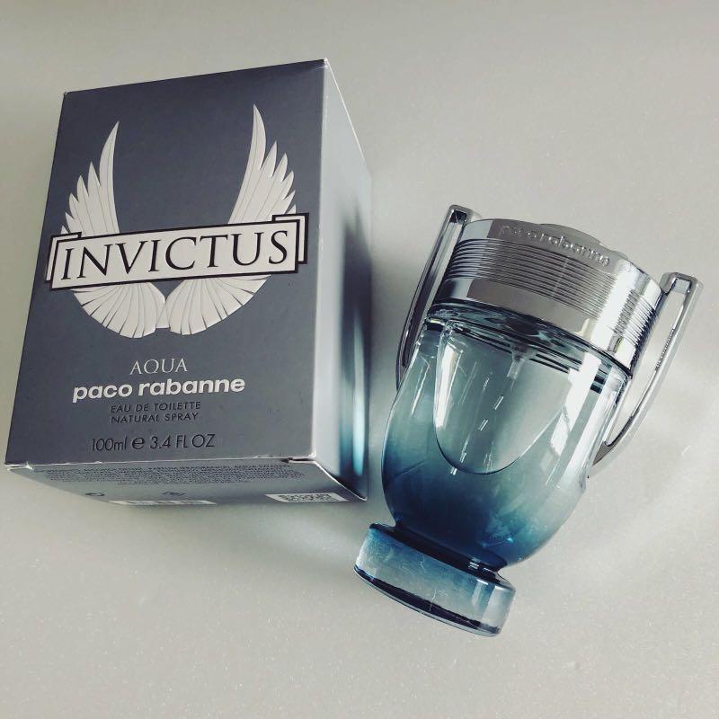 Paco Rabanne Invictus Aqua Eau De Toilette 100ml Shopee Malaysia