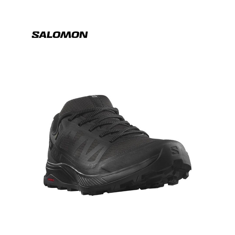 Salomon Men's Outrise GTX Hiking Shoes Black/Black/Phantom Shopee