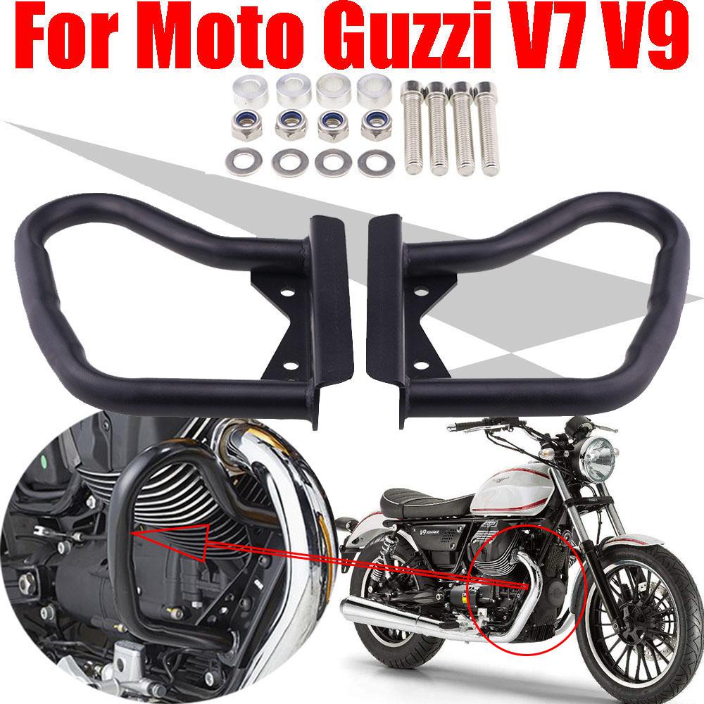 Motorcycle Engine Guard Crash Bars Protector Stunt Cage Bumper Frame