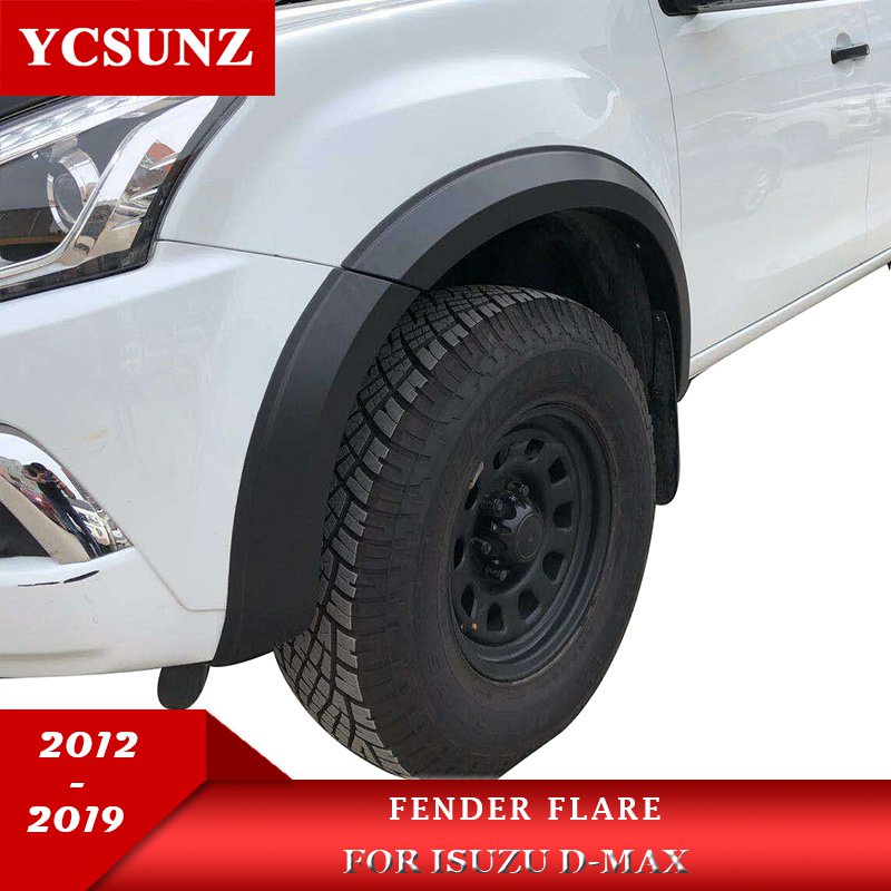 Fender Flare Kit for Isuzu DMax 2012 to 2014