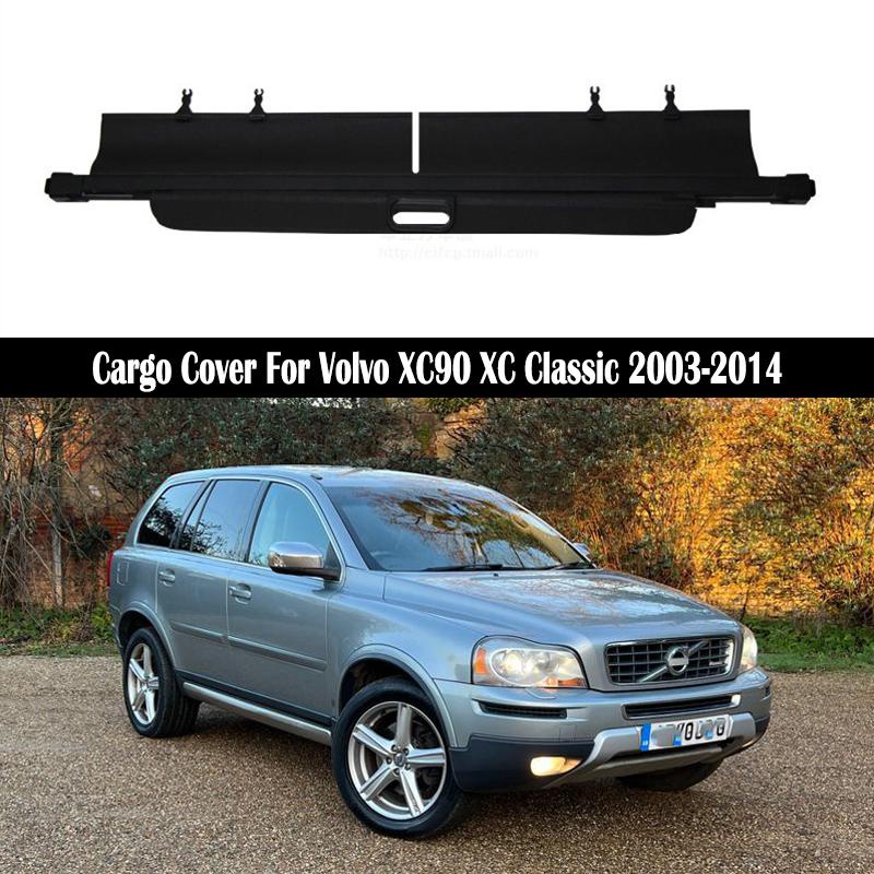 Trunk Cargo Cover For Volvo XC90 XC Classic 20032014 Security Shield