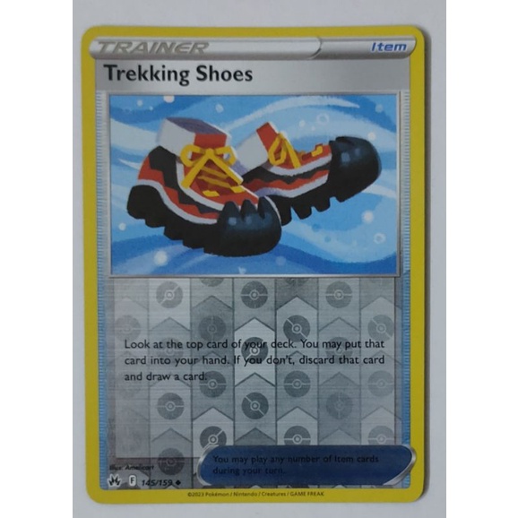 Trekking Shoes - 145/159 - Uncommon Reverse Holo (Crown Zenith Reverse Holo  Singles) [Near Mint] | Shopee Malaysia