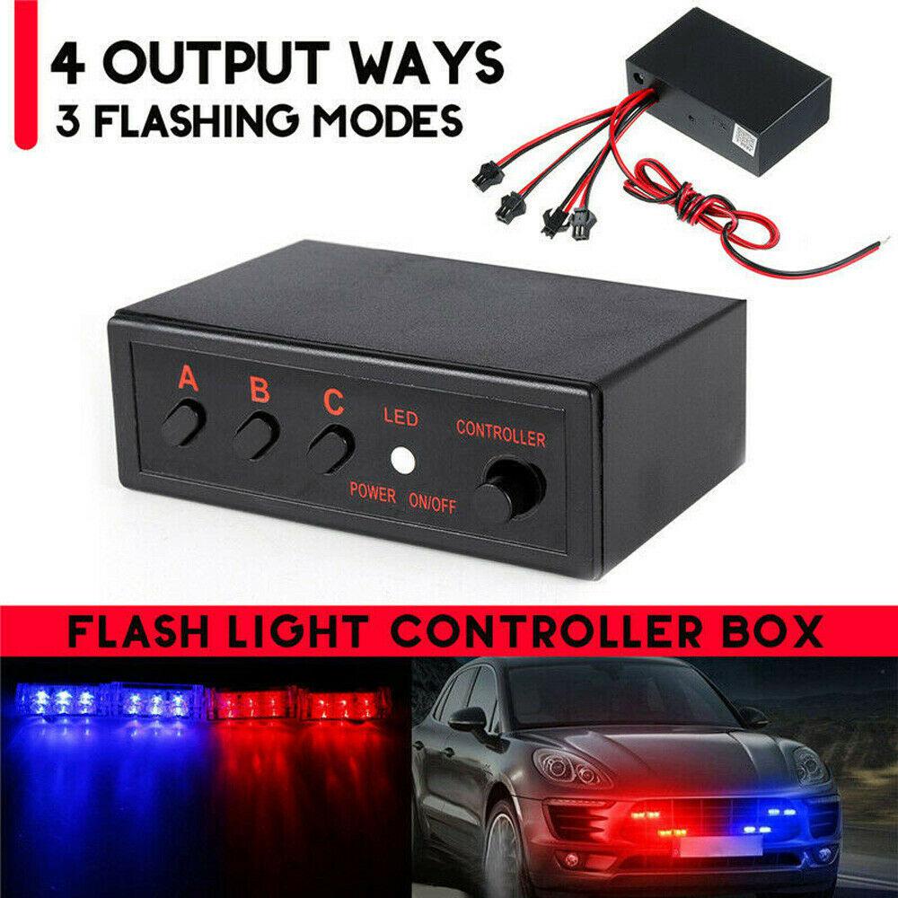 8 Ways LED Strobe Flash Light Lamp Emergency Flasher Flashing ...