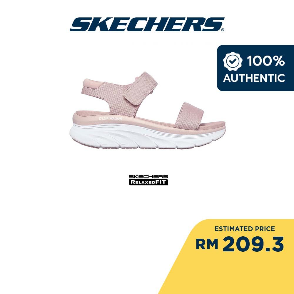 Skechers Women Cali D Lux Walker New Block Sandals Blsh