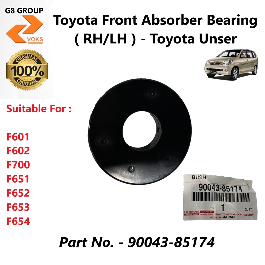 Toyota Front Absorber Bearing ( RH/LH ) - Toyota Unser ( 90043-85174 ...