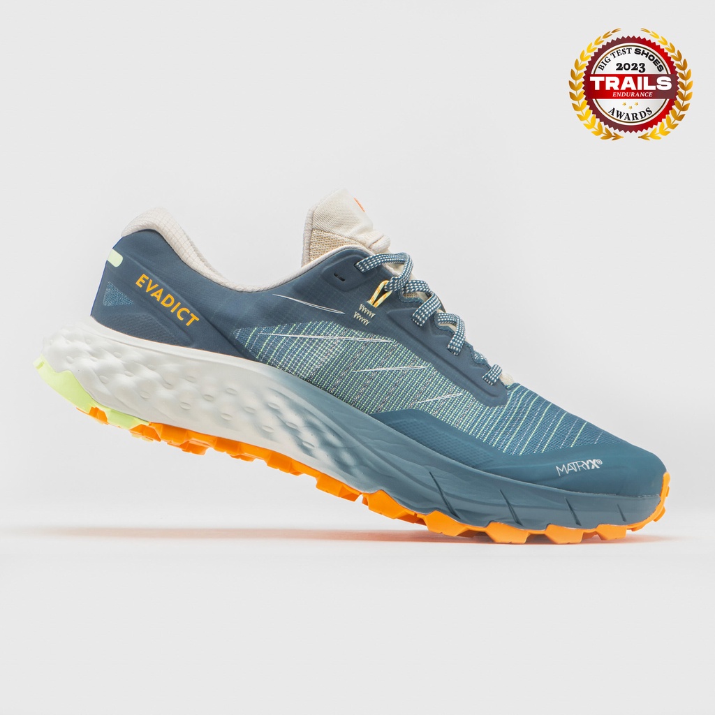 Decathlon Jogging Men Mt Cushion 2 Trail Running Shoes Comfort Durable Turquoise Evadict Shopee Malaysia