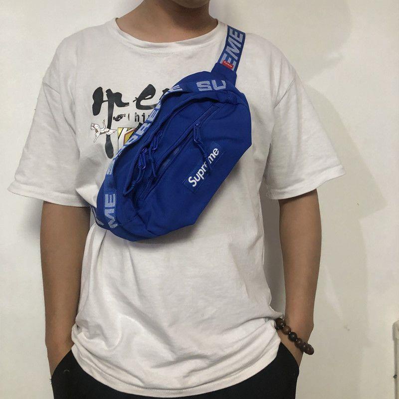 Supreme 18ss 44th Waist Bag Waist Bag Shoulder Bag Chest Bag