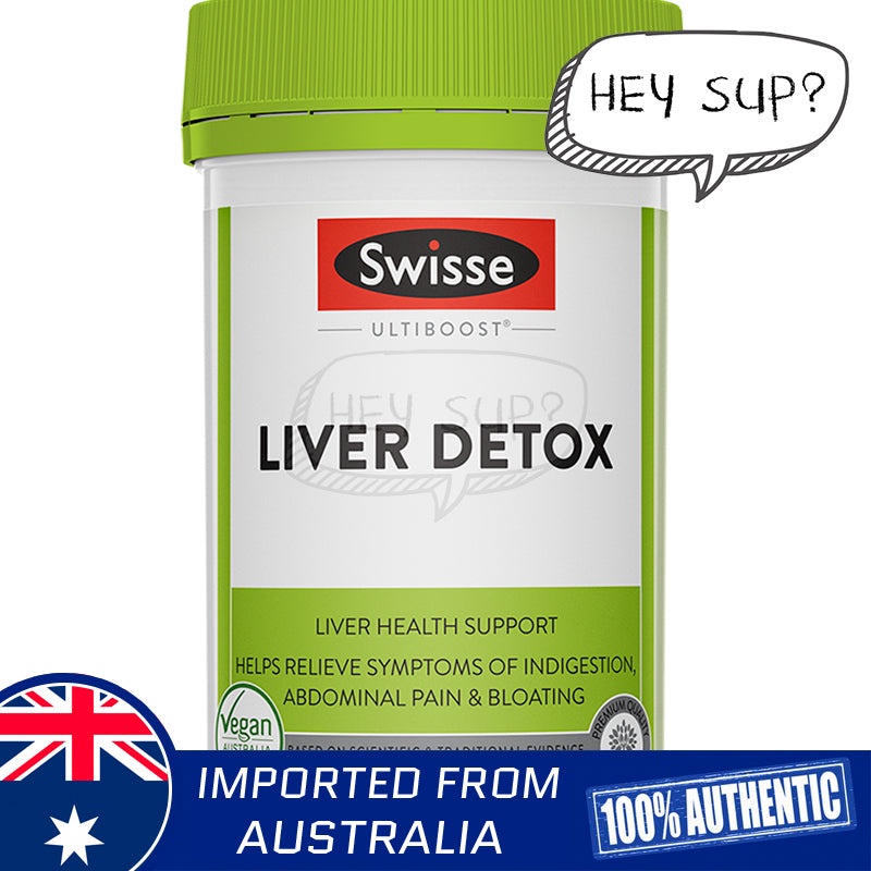 Swisse Ultiboost Liver Detox 200 Tablets Shopee Malaysia