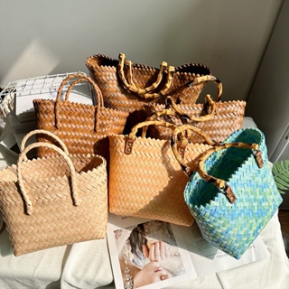 2023 New Straw Bag Portable Cute Korean Style All-match Small