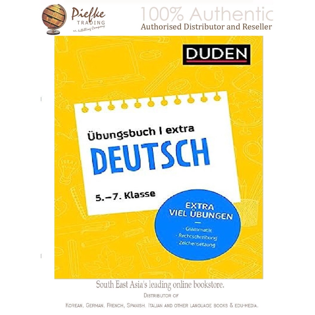 Duden exercise book extra - German 5.-7. Class: Grammar - Spelling and ...