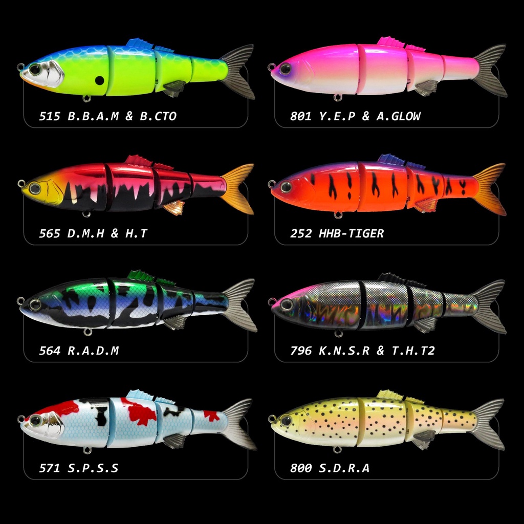 RippleAsh 120SS Joint minnow swimBait lure Opass Swimbait joint minnow