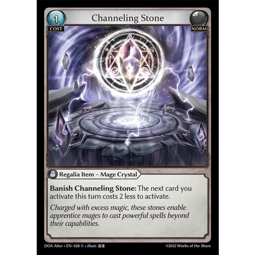 Channeling Stone | DOA Alter - 28 - R | Regalia Item — Mage Crystal ...
