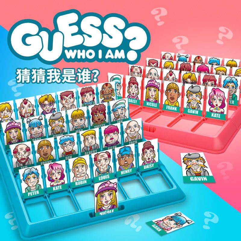 Tik Tok Guess Who I Am Card Game TwoPlayer Board Game Develop