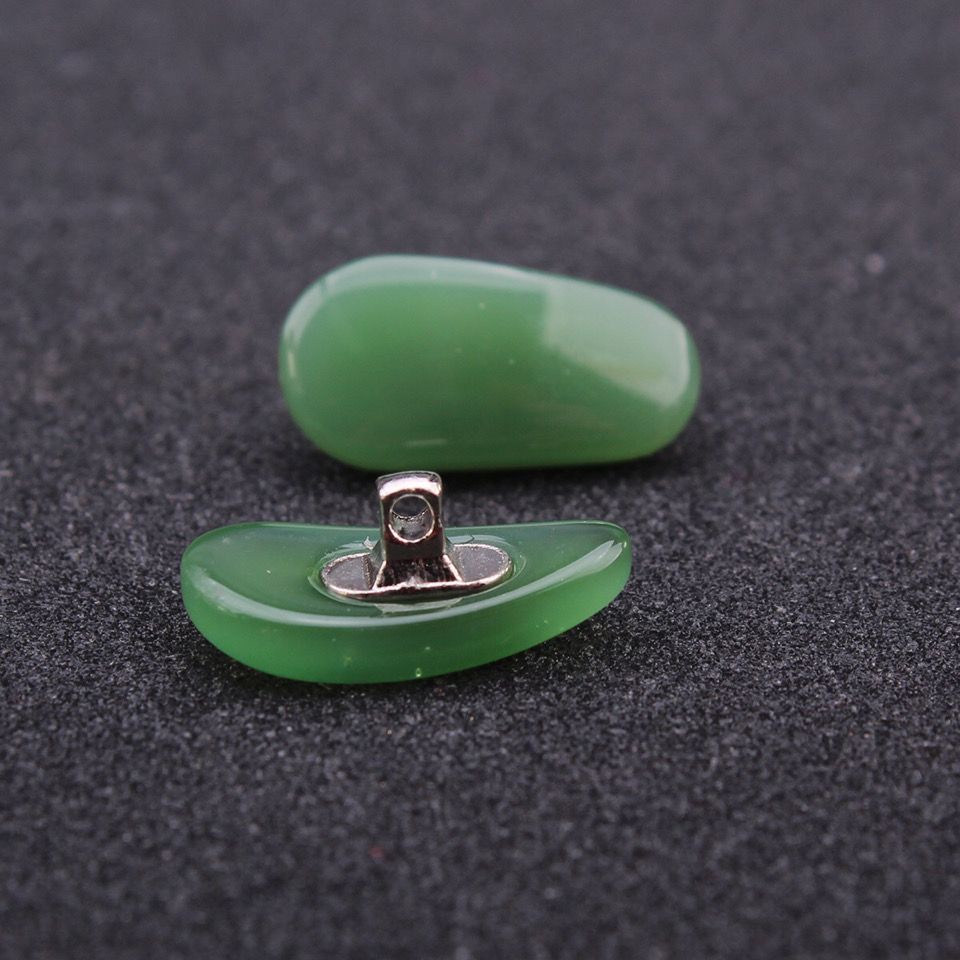 Genuine Glasses Nose Pad Jade Porcelain Nose Pad Nose Bridge Leaf Pad