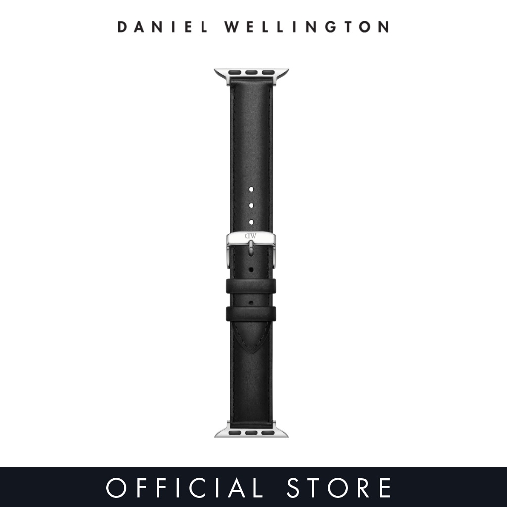 Daniel Wellington Smart Watch Leather Strap Sheffield Silver DW Strap