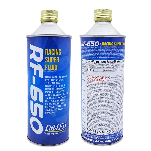 ENDLESS RF-650 RF650 DOT 5.1 RACING BRAKE FLUID (500ML) | Shopee Malaysia