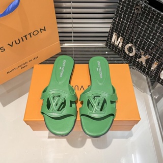 Local Stock】 LV MEN and WOMEN sandal Kasut lelaki LV kasut perempuan  fashionable 2021 size36-44