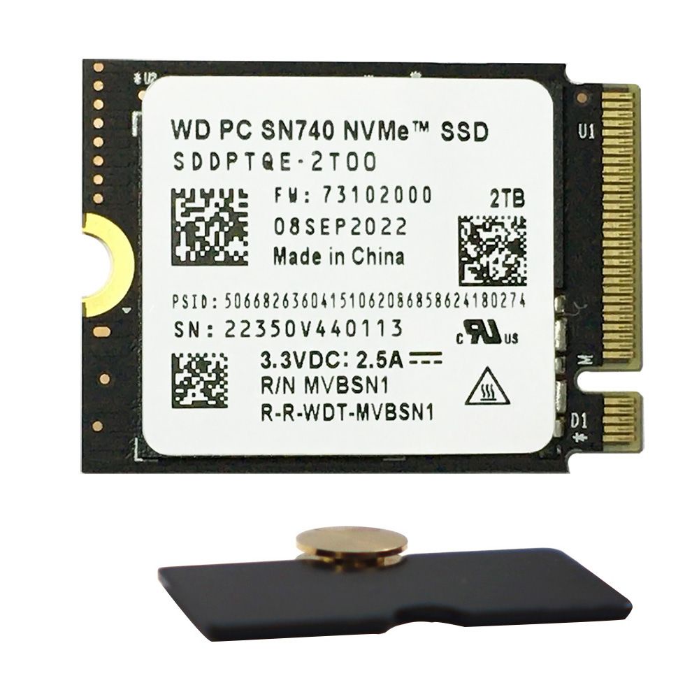 【新品】WD SN740 NVMe SSD 2TB+SSDエンクロージャ WD SN740 2TB review: The M.2 2230 OEM SSD of choice | Tom's