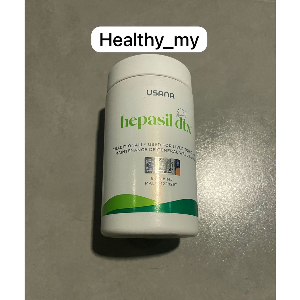 (READY STOCK) USANA HEPASIL DTX 84'S Exp: 05.25 | Shopee Malaysia