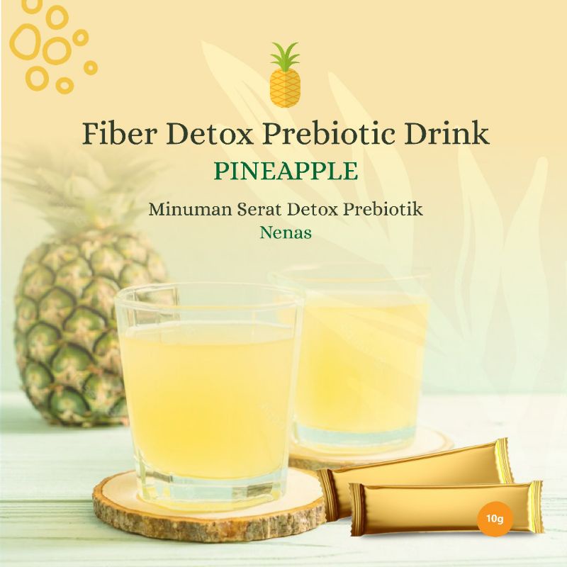 [DIRECT KILANG 💥] PINEAPPLE FIBER DETOX PREBIOTIC DRINK Shopee Malaysia