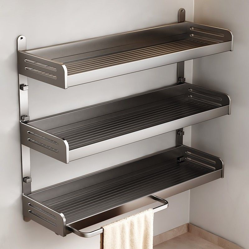 Punch-free kitchen wall-mounted rack multi-layer multi-functional wall ...