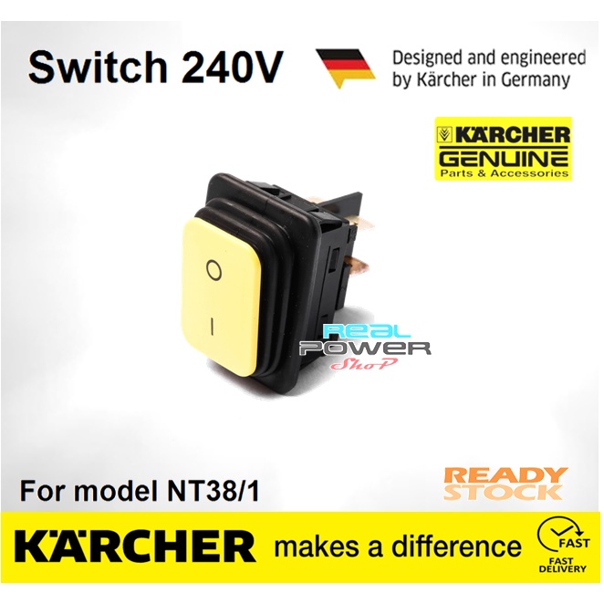 Karcher Switch For NT38/1 Classic [ Ready Stock / New ] Shopee Malaysia