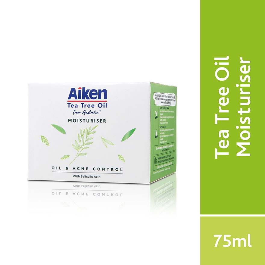 AIKEN Tea Tree Oil Moisturiser 75ml / Hydrating / Skin care / Face