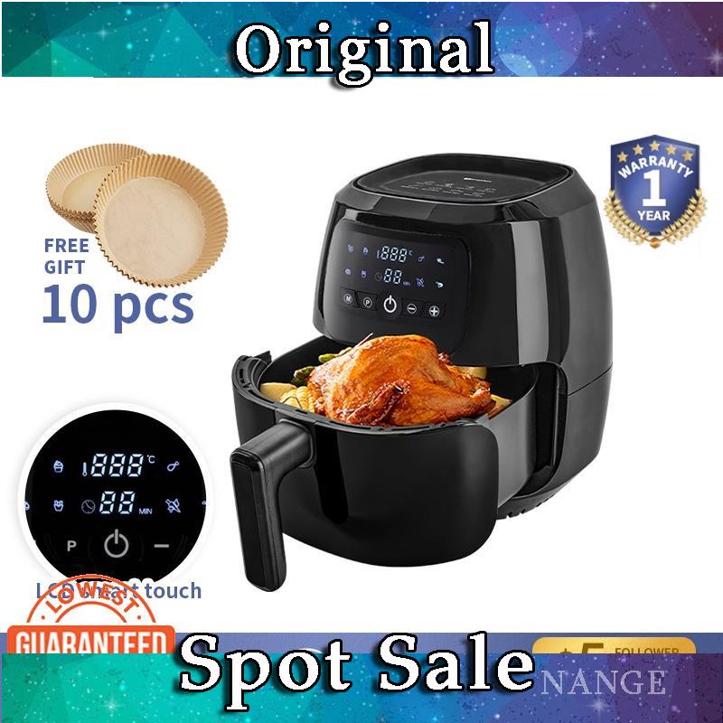 IBS Simplus Air Fryer 5L Digital Screen 1500W 60min Timer/1300W 30min Timer Rapid Heater Oil