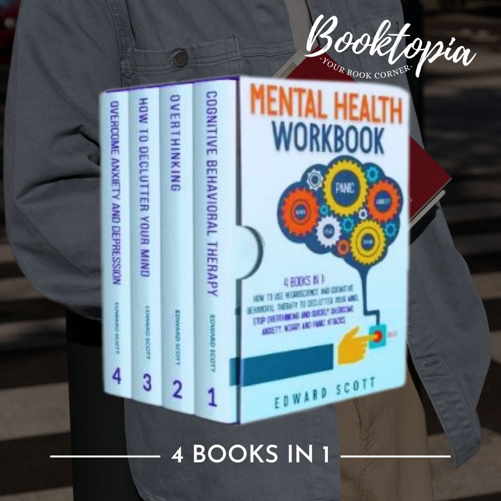 Mental Health Workbook 4 Books in 1 Rewire Your Anxious Brain