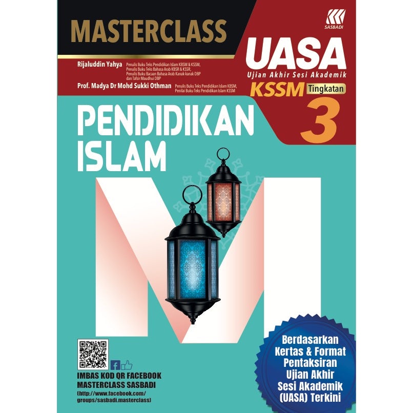 Sasbadi 2023: Rujukan MasterClass UASA KSSM Pendidikan Islam Tingkatan ...