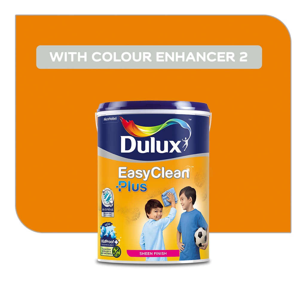 Dulux Easy Clean Plus Interior Wall Paint with Colour Enhancer 2 ...