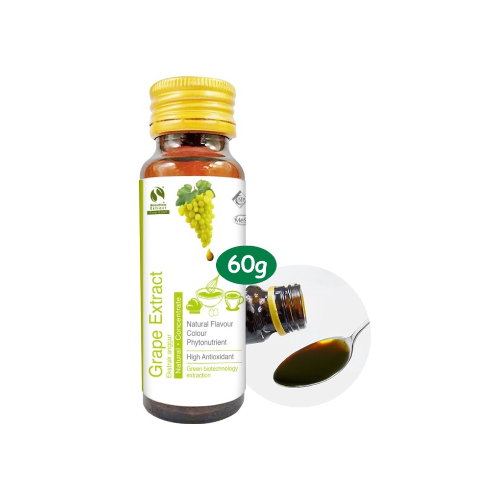 Grape Concentrated Extract Liquid 60g Vitamin C Rich, Boost Immunity & collagen production