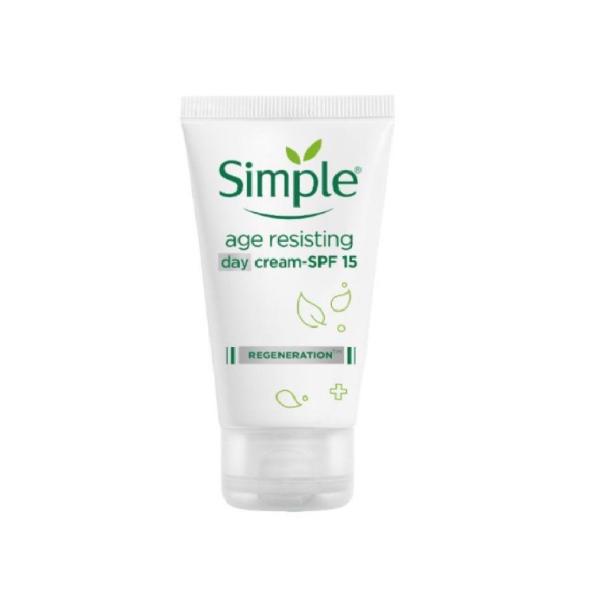 Simple Regeneration Age Resisting Day Cream – 50 Ml, SPF15, Für Sensible Haut