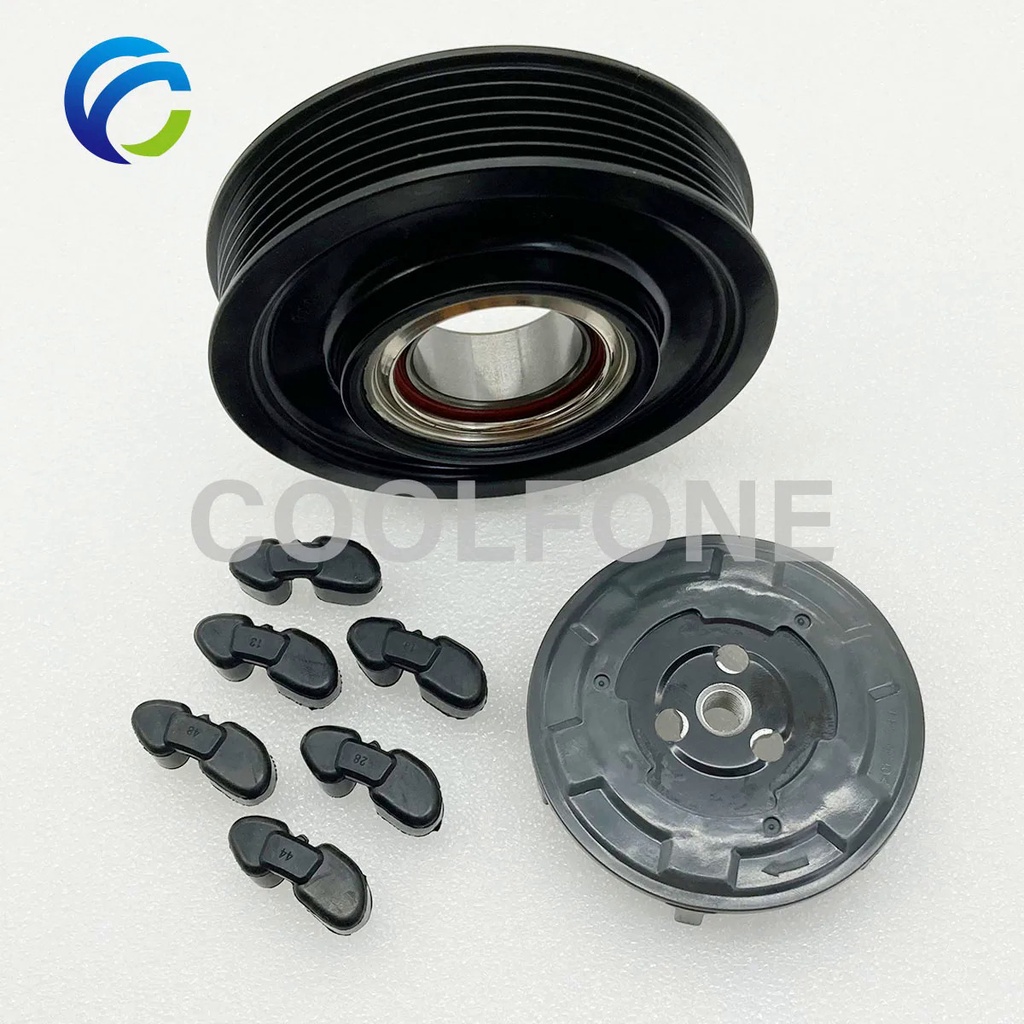 AC Compressor Clutch Pulley For VW POLO SKODA FABIA SEAT AUDI 6Q0820808